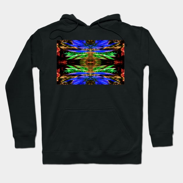 Spread Your Wings - Digitized Encaustic Hoodie by Heatherian